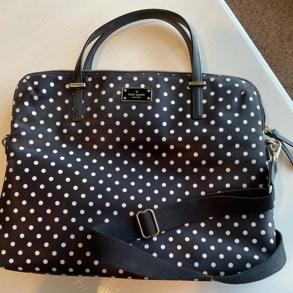 Kate Spade Polka Dot Laptop Bag